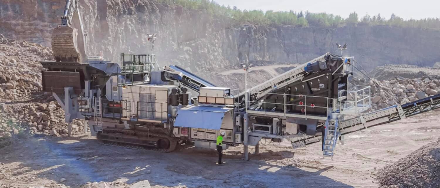 Bröderna Anderssons Grus - krossverk och matning